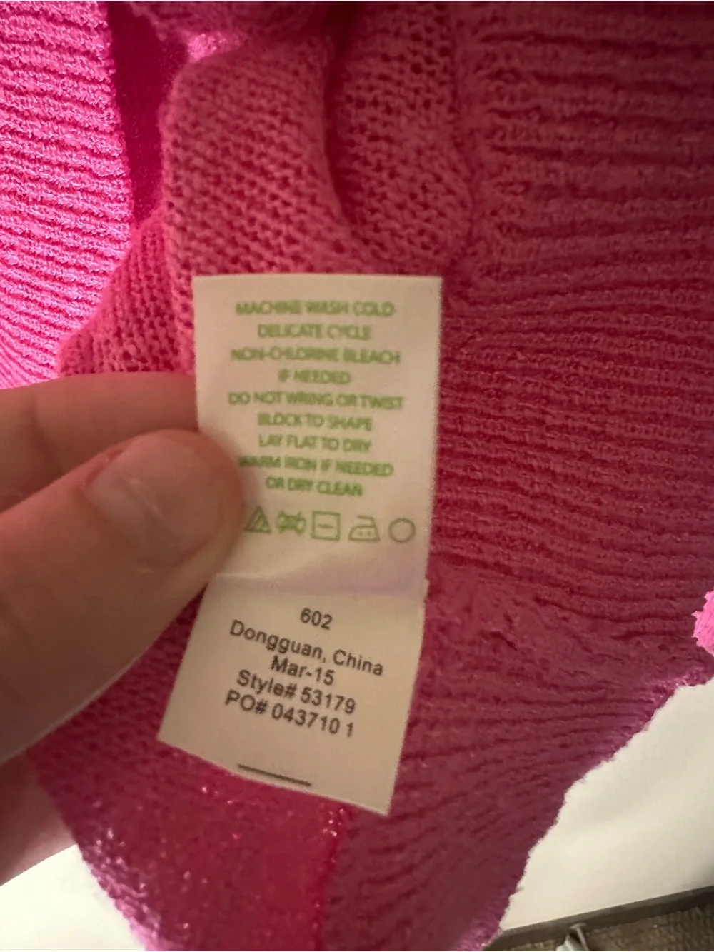 Lilly Pulitzer Amalie cardigan dragonfruit pink size large style 53179 - Picture 7 of 8